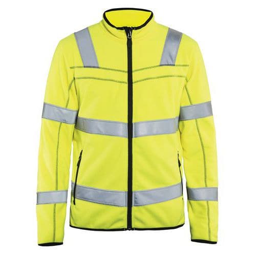 High Vis Microfleece Jakke High Vis Gul - Blåkläder