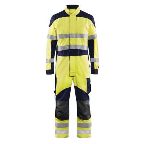 Multinorm Kedeldragt Inherent High Vis Gul/Marineblå - Blåkläder