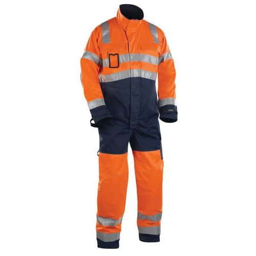 High Vis Kedeldragt High Vis Orange/Marineblå - Blåkläder