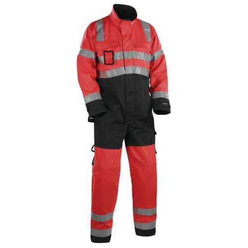 High Vis Kedeldragt High Vis Rød/Sort - Blåkläder