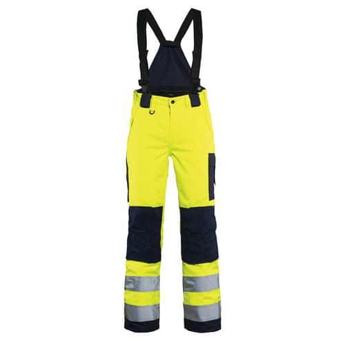 Dame High Vis Vinter Buks High Vis Gul/Marineblå - Blåkläder