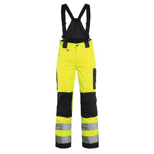 Dame High Vis Vinter Buks High Vis Gul/Sort - Blåkläder