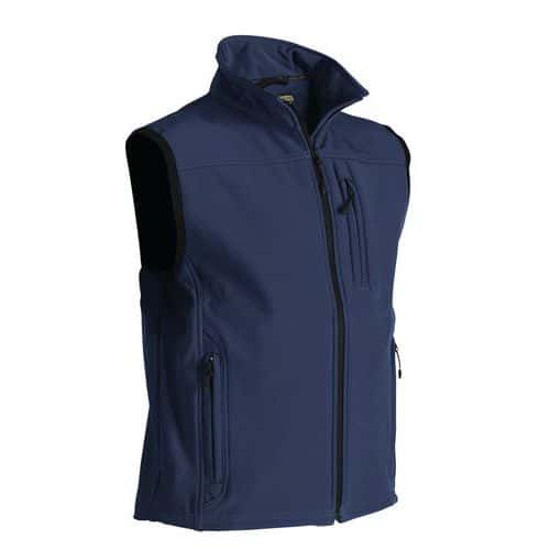 Softshell Vest Marineblå - Blåkläder