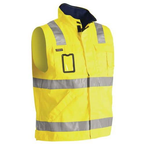 High Vis Vest High Vis Gul/Marineblå - Blåkläder