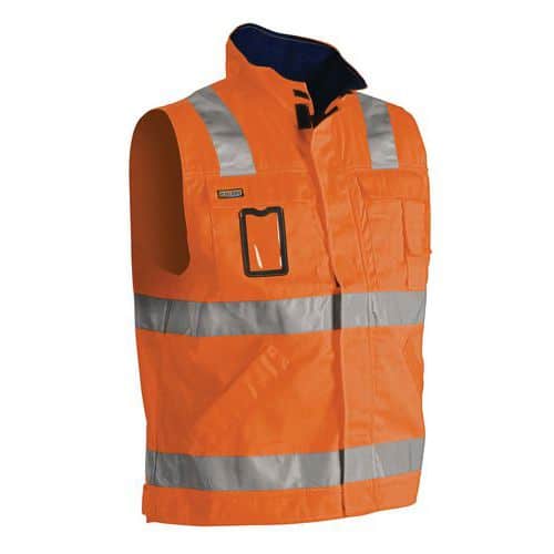 High Vis Vest High Vis Orange/Marineblå - Blåkläder