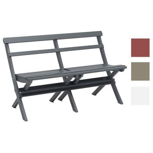 Torpet sammenklappelig 2-personers sofa 126 cm