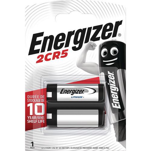 Lithiumbatteri til elektroniske enheder og ure - 2CR5 - Energizer