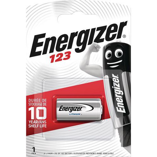 Lithiumbatteri til elektroniske enheder - 123 - Energizer