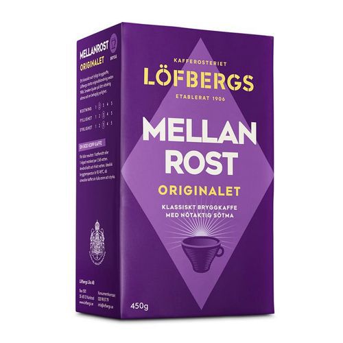 Filterkaffe mellemrist 12x450gr Löfbergs