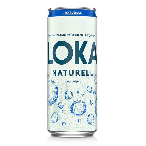 Loka Naturell 20x33cl dåse Sleek