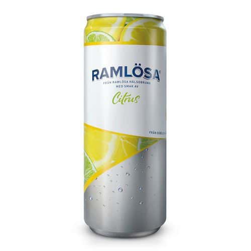 Ramlösa Citron 20x33cl dåse Sleek