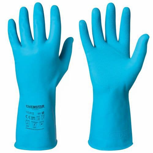 Kemikalieresistente handsker 0122, latex - Granberg