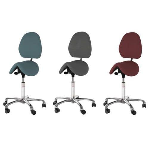 Sadelstol Dalton Euromatic ryglæn - Global Professional Seating