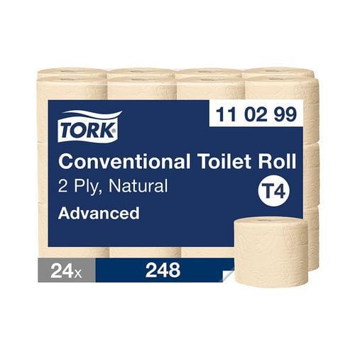 Toiletpapir T4 Advanced, 2-lags - Tork