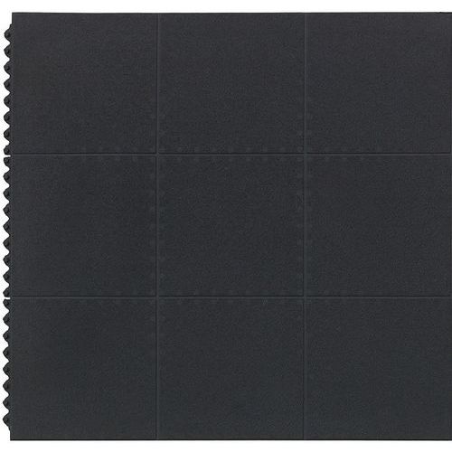 Arbejdspladsmåtte Yoga Solid Extra, 91x91 cm, Sort - Matting