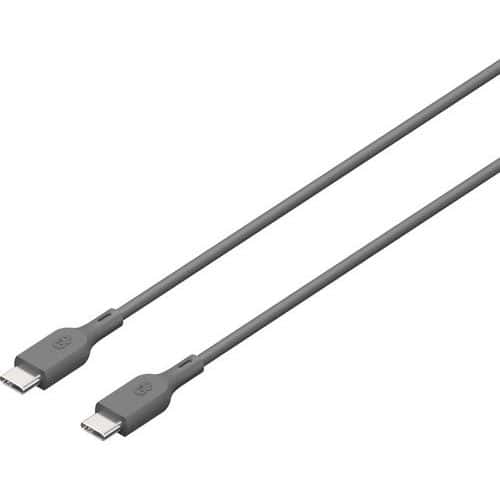 Slidstærk 2-meter USB-C til USB-C-kabel, 100 W - GP