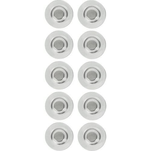 Magnet til whiteboard i glas, 32 mm, 10-pak - Nobo