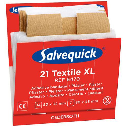 Plasterrefill tekstil - Salvequick