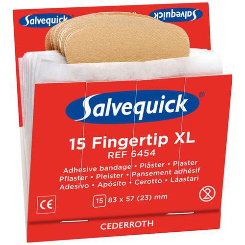 Plasterrefill til fingerspidser - Salvequick