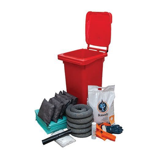 Spild Kit 90L Universal, Mobil - Ikasorb