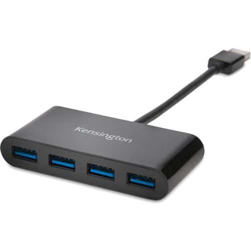 USB-A-tilsluttet 4-porters USB-A 3.0-hub UH4000 - Kensington