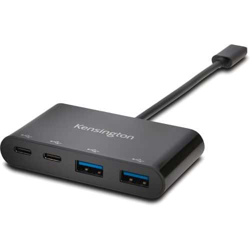 USB-C-tilsluttet 4-port USB-hub CH1000 - Kensington