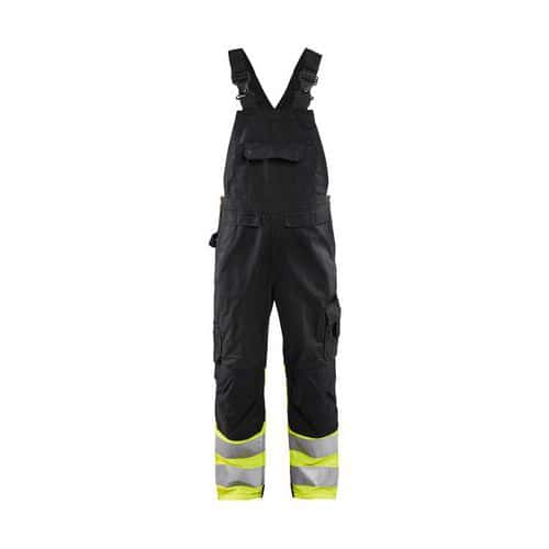 High Vis Overall Sort/High Vis Gul - Blåkläder