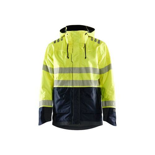 Multinorm Skaljakke Inherent High Vis Gul/Marineblå - Blåkläder