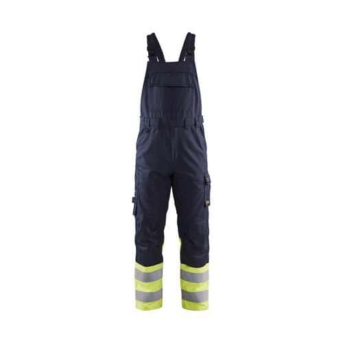 Overall Inherent Steel Marineblå/High Vis Gul - Blåkläder