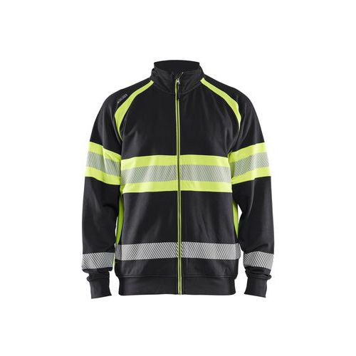 High vis sweatshirt Marineblå/High Vis Orange - Blåkläder