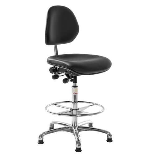 Arbejdsstol Aktiv ESD, høj/lav - Global Professional Seating